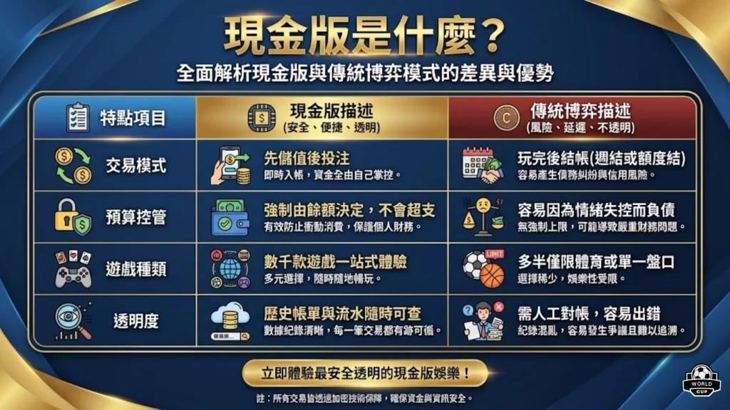 現金版是什麼