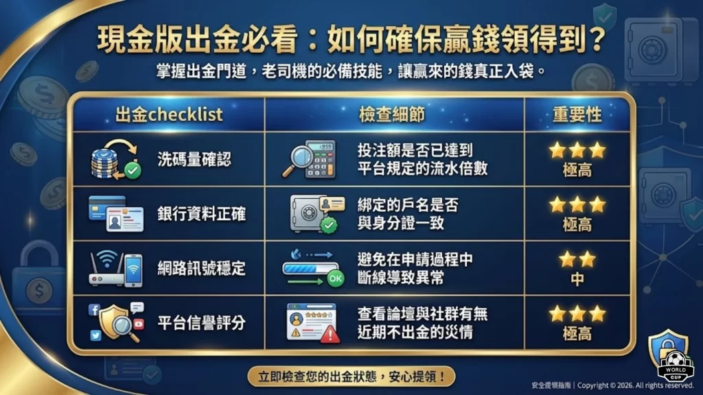 現金版出金