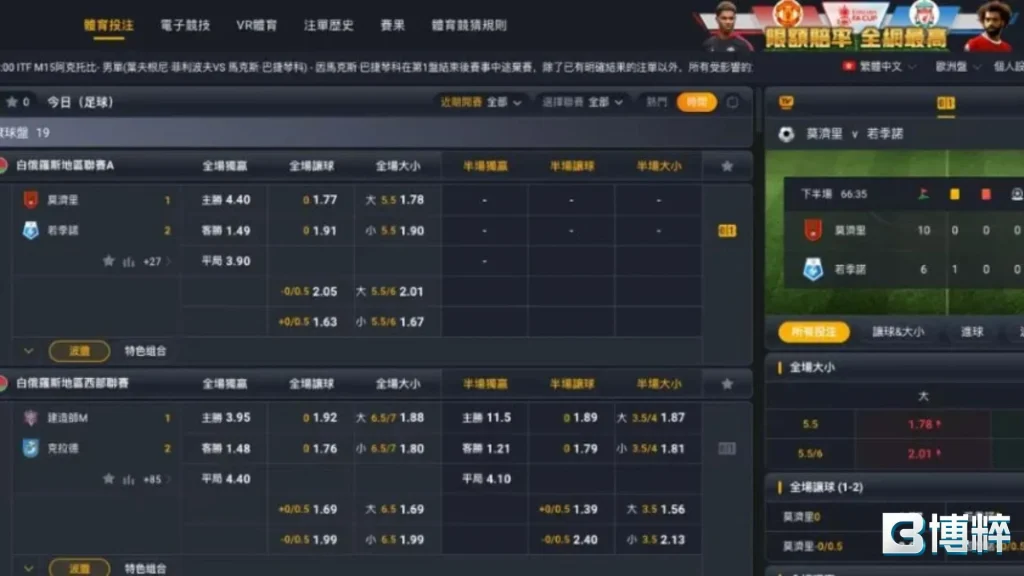 線上運彩投注