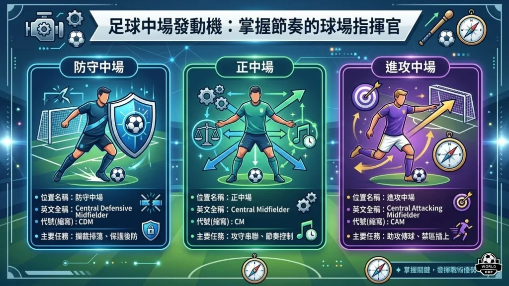 足球位置圖