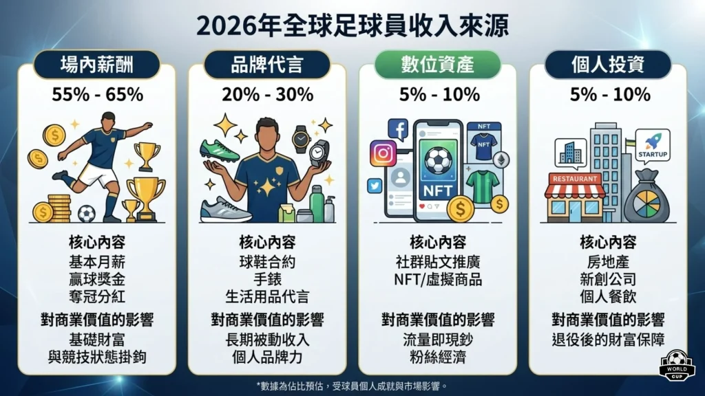 足球年薪
